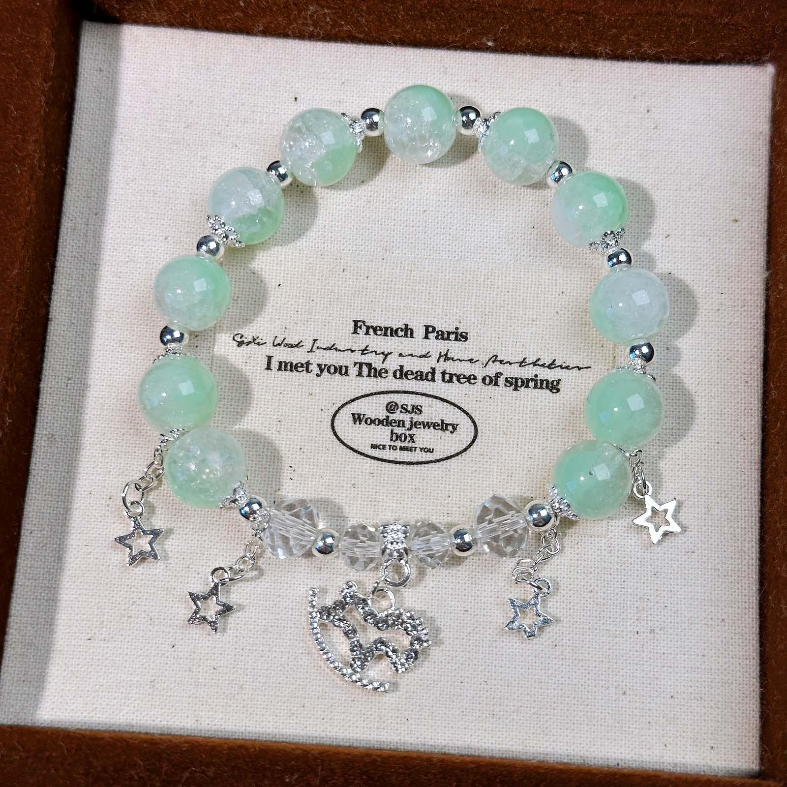 2026 Hot-Selling Colorful Crystal Beaded Star & Rocking Horse Bracelet – Versatile Light Luxury Design
2026 Hot-Selling Colorful Crystal Beaded Star & Rocking Horse Bracelet – Versatile Light Luxury Design