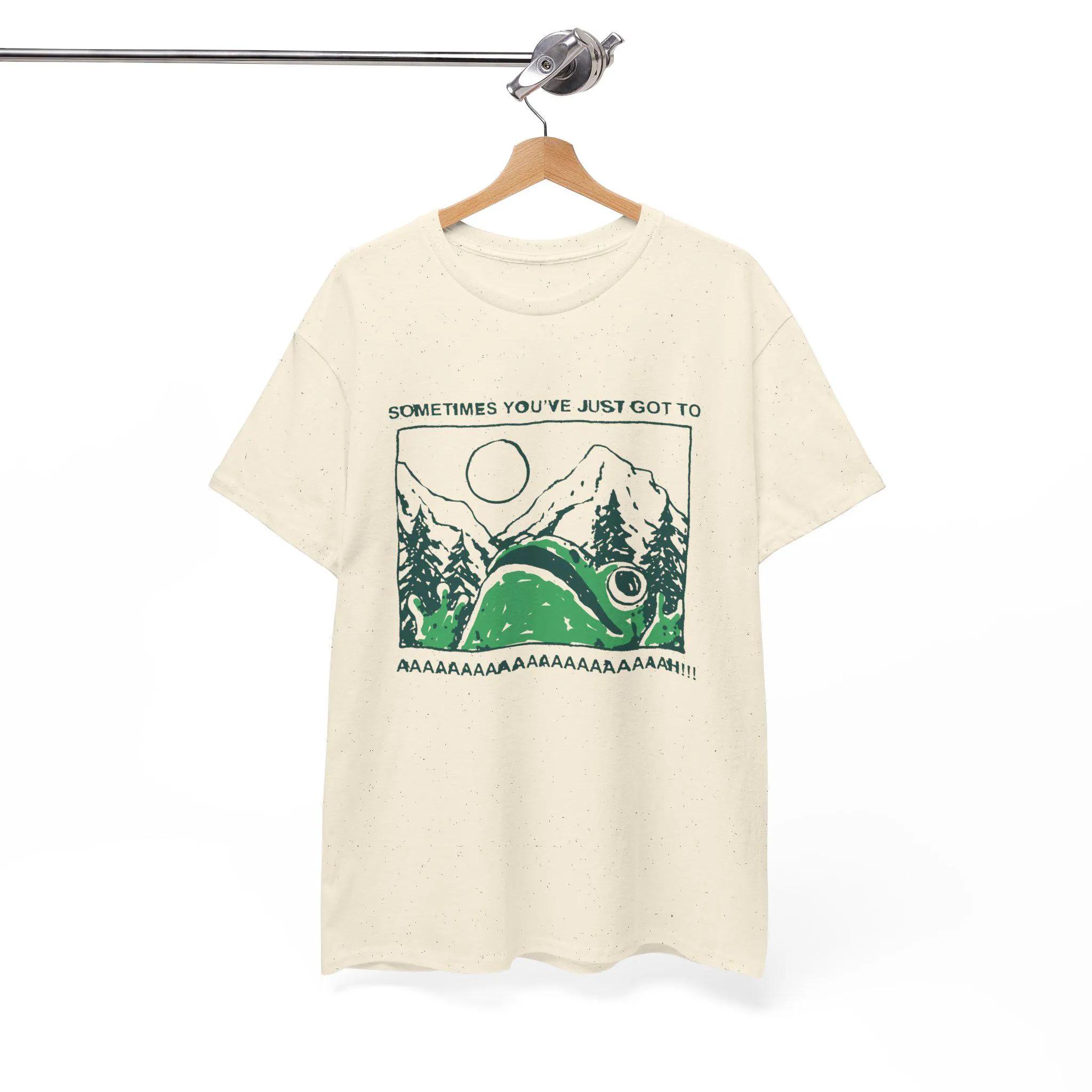 Смешная кричащая лягушка из природы Унисекс футболка графические футболки Ретро стритвир высококачественная мужская футболка с коротким рукавом и круглым вырезом 4XL
Смешная кричащая лягушка из природы Унисекс футболка графические футболки Ретро стритвир высококачественная мужская футболка с коротким рукавом и круглым вырезом 4XL