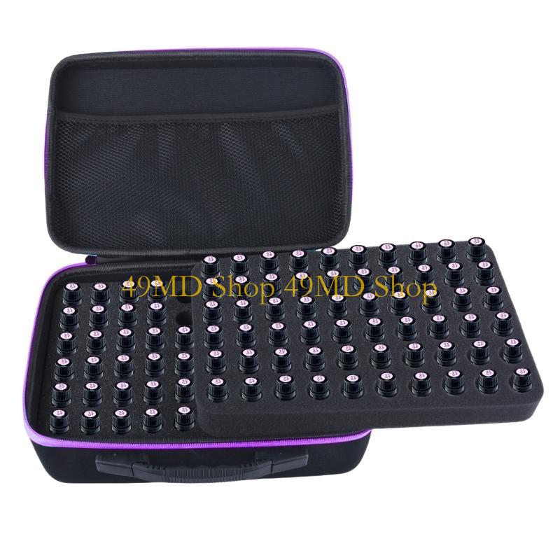 49MD Functional Essential Oils Storage Case Fits 120 Bottles Of 5-10ML Shockproof EVA Carry Bag For Daily Use And Travel
49MD Functional Essential Oils Storage Case Fits 120 Bottles Of 5-10ML Shockproof EVA Carry Bag For Daily Use And Travel