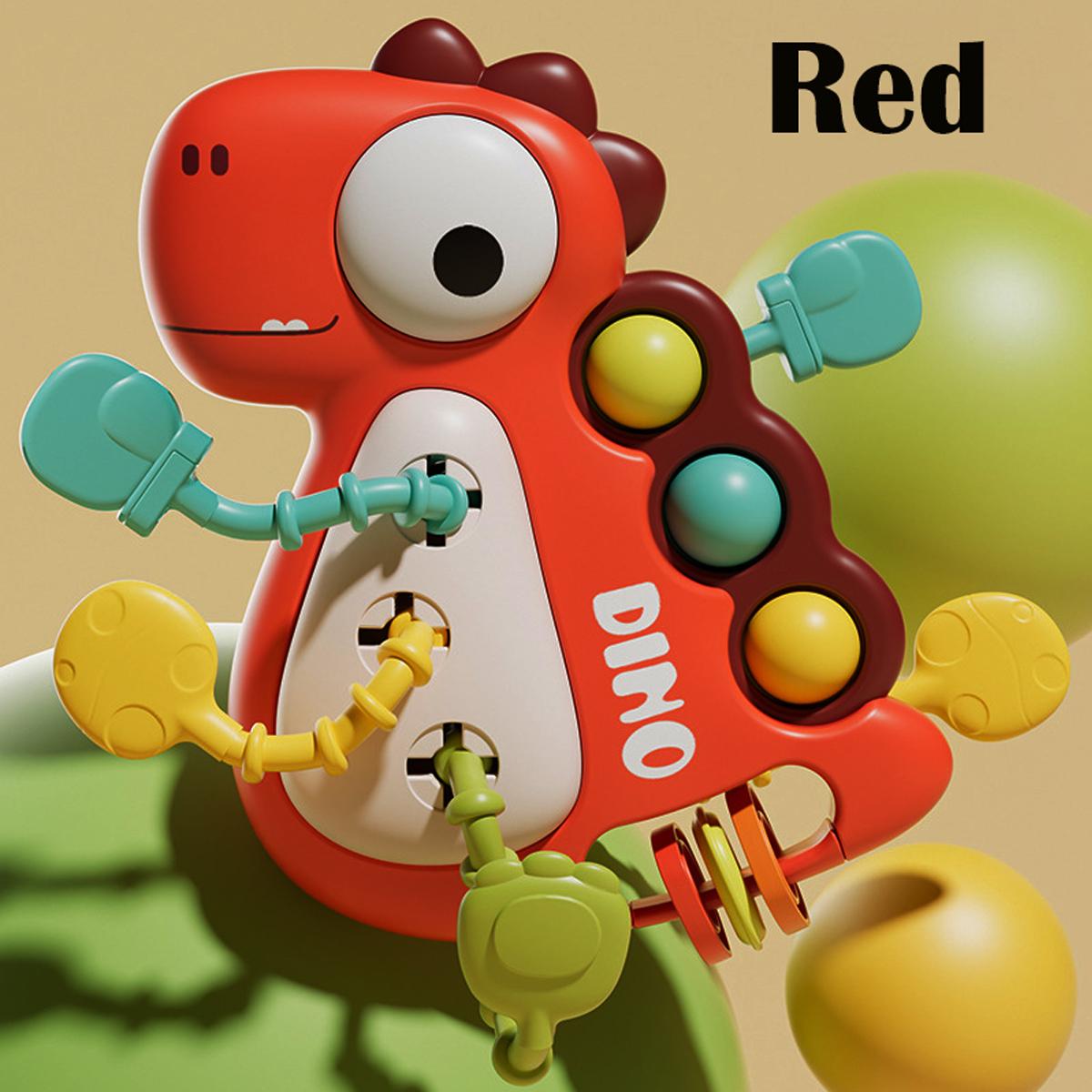 Montessori Toys for Baby,Dinosaur Pull String Toy For Infant,Sensory Teething Toys, Gifts For Toddlers Boys And Girls червоний
Montessori Toys for Baby,Dinosaur Pull String Toy For Infant,Sensory Teething Toys, Gifts For Toddlers Boys And Girls червоний