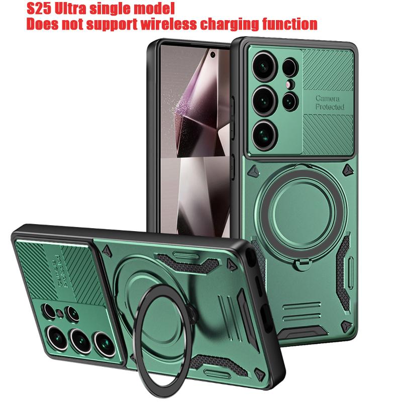 360°Rotating Metal Bracket Magnetic Wireless Charging Armor Phone Case For Samsung S25Ultra S24 S23 S26 Ultra Plus FE Edge Cover Galaxy S25 Ultra зелёный
360°Rotating Metal Bracket Magnetic Wireless Charging Armor Phone Case For Samsung S25Ultra S24 S23 S26 Ultra Plus FE Edge Cover Galaxy S25 Ultra зелёный