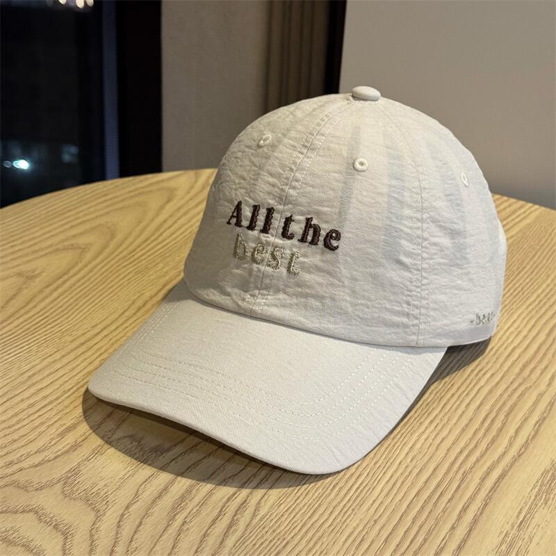 Korean-style casual simple letter-embroidered soft-top baseball cap for women, made of pure cotton, versatile and face-slimming, suitable for spring Adult54-60Adjustable бежевый
Korean-style casual simple letter-embroidered soft-top baseball cap for women, made of pure cotton, versatile and face-slimming, suitable for spring Adult54-60Adjustable бежевый