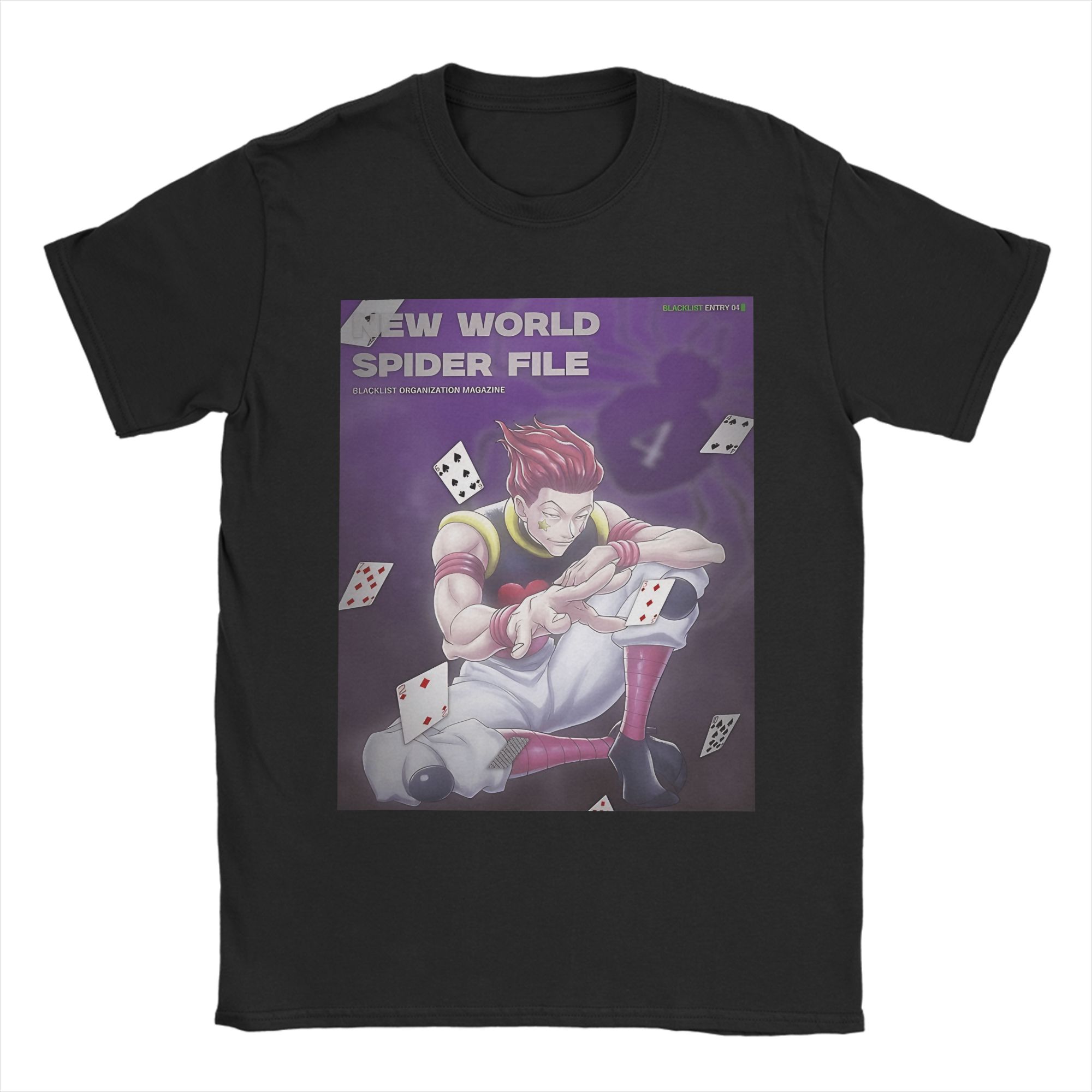 Harajuku TShirt Kortopi Blacklist Entry Phantom Troupe Cotton TShirts Leisure Tshirt for Unisex Summer Y2K Fun Short Sleeve Tees 4XL
Harajuku TShirt Kortopi Blacklist Entry Phantom Troupe Cotton TShirts Leisure Tshirt for Unisex Summer Y2K Fun Short Sleeve Tees 4XL