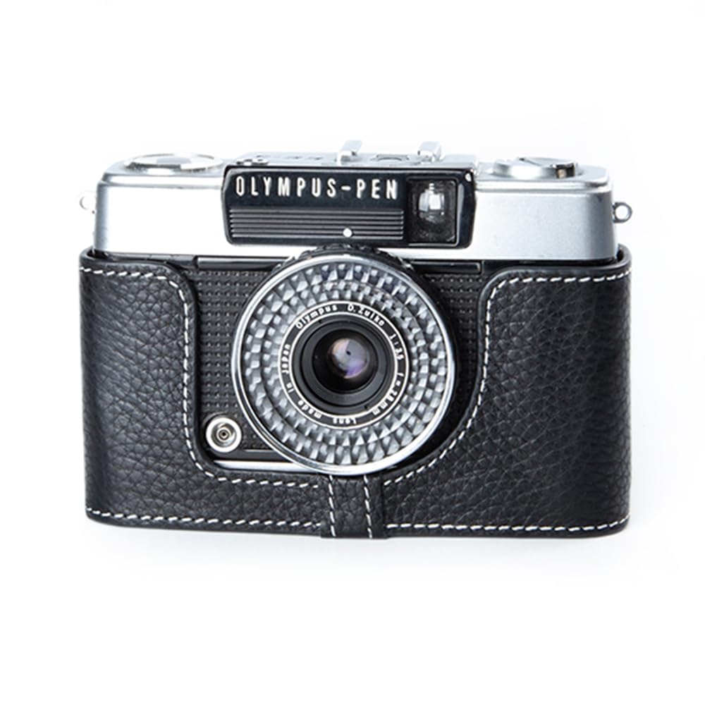 Handmade Cowhide Leather Bag/Body Case for OLYMPUS PEN EE3 (Black)
Handmade Cowhide Leather Bag/Body Case for OLYMPUS PEN EE3 (Black)