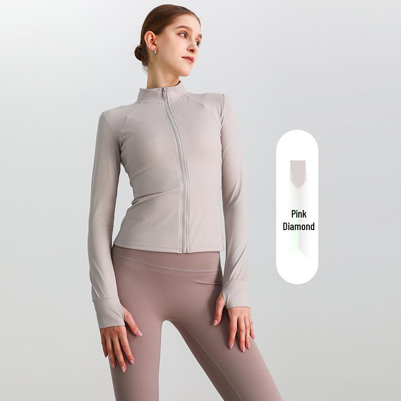 Women s Slim Fit Long Sleeve Stand Collar Cropped Cardigan - Perfect for Autumn Yoga, Running, and Fitness Medium
Women s Slim Fit Long Sleeve Stand Collar Cropped Cardigan - Perfect for Autumn Yoga, Running, and Fitness Medium
