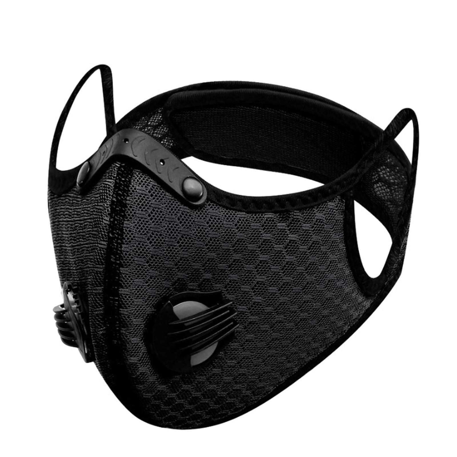 Reusable Breathable Dust Mask with Dual Air Valves Adjustable Nose Clip and Ear Loops for Outdoor Sports and Daily Protection One Size чорний
Reusable Breathable Dust Mask with Dual Air Valves Adjustable Nose Clip and Ear Loops for Outdoor Sports and Daily Protection One Size чорний