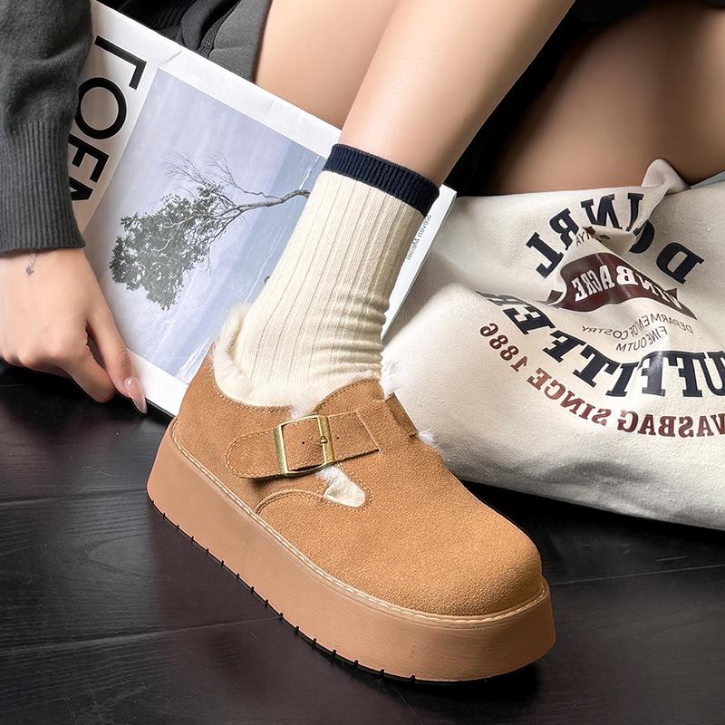 New Mao Mao shoes women s 2025 winter retro leather white shoes women s thick-soled warm casual women s shoes velvet cotton shoes 35 верблюд
New Mao Mao shoes women s 2025 winter retro leather white shoes women s thick-soled warm casual women s shoes velvet cotton shoes 35 верблюд