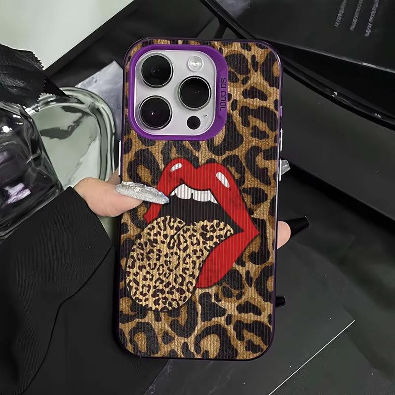 Leopard Print Red Lips iPhone 16 Pro/15/14/13/12/11/Xs Max Case 12
Leopard Print Red Lips iPhone 16 Pro/15/14/13/12/11/Xs Max Case 12