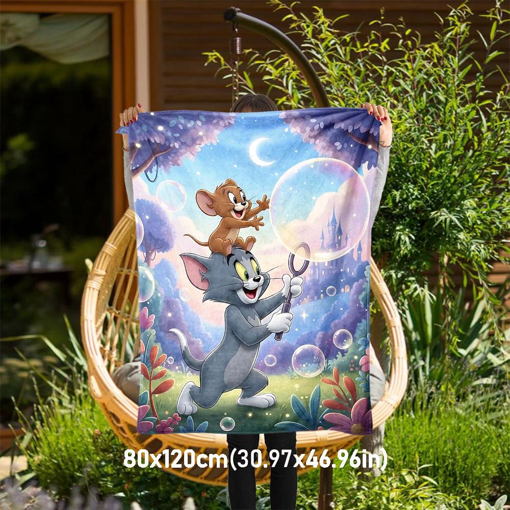 1pc Tom and JerryOutdoor Flannel Blanket Soft Plush Decor for Picnics, camping,Bedroom, Playroom, or Lunch Breakn1151A 80x120cm(31x47inch)
1pc Tom and JerryOutdoor Flannel Blanket Soft Plush Decor for Picnics, camping,Bedroom, Playroom, or Lunch Breakn1151A 80x120cm(31x47inch)