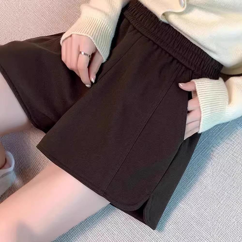 Women s Woolen A-Line Elastic High Waist Shorts - Autumn/Winter Loose Fit, Black. L (Recommended 105-118 jin) чёрный
Women s Woolen A-Line Elastic High Waist Shorts - Autumn/Winter Loose Fit, Black. L (Recommended 105-118 jin) чёрный