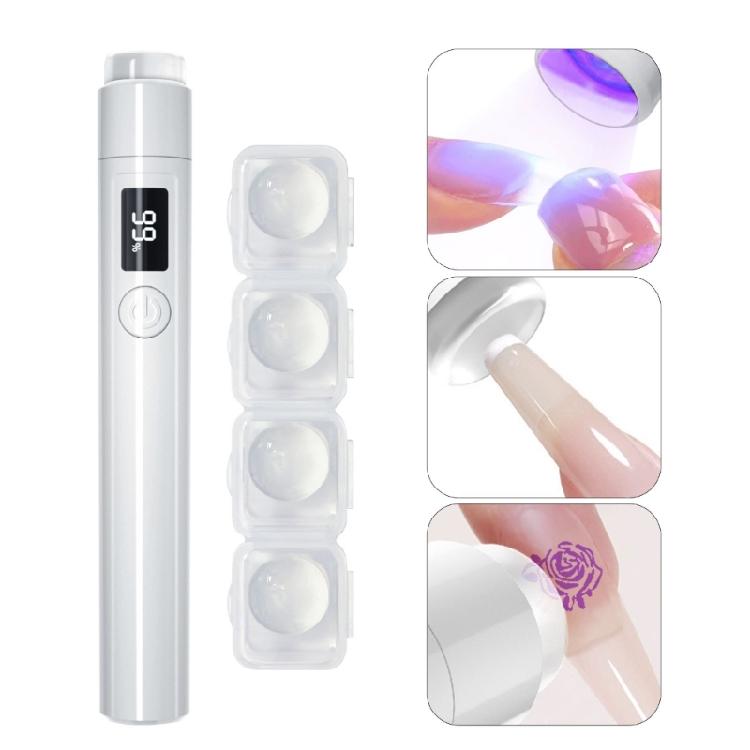Rotation Nail Lamp Handheld LED Nail Lamp Manicures Lamp Quick-Drying Nail Dryer 1
Rotation Nail Lamp Handheld LED Nail Lamp Manicures Lamp Quick-Drying Nail Dryer 1