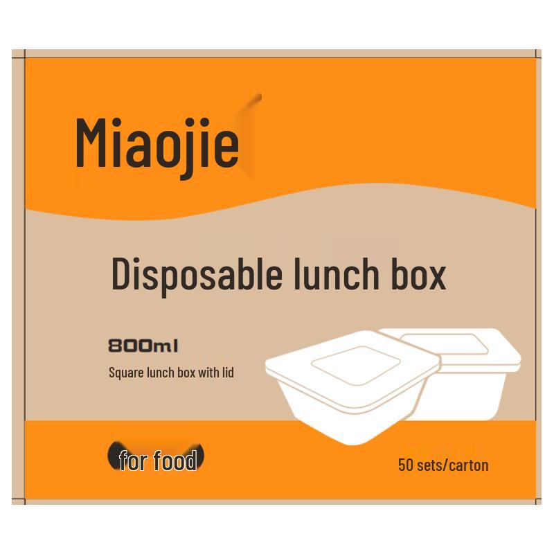 Miaojie Disposable Rectangular Food Containers with Lids
Miaojie Disposable Rectangular Food Containers with Lids