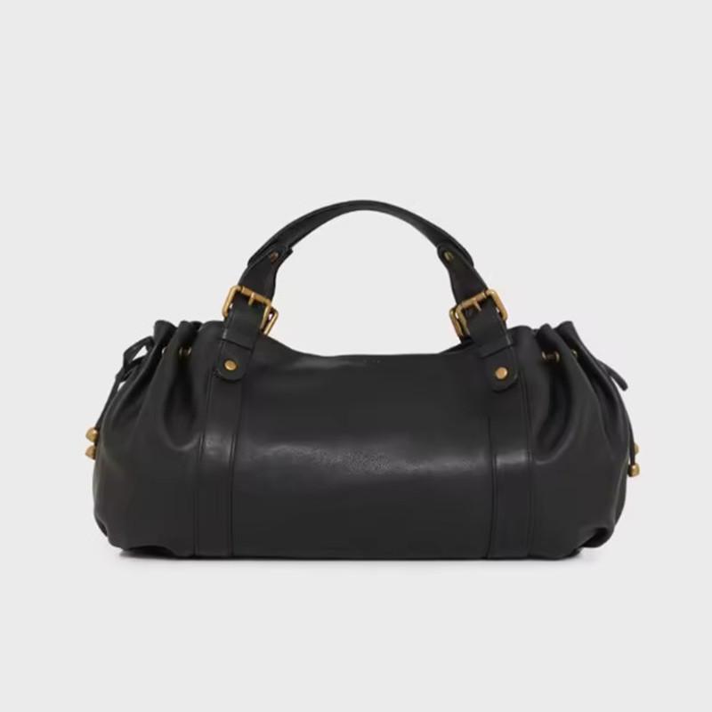 2025 New Fashion Design Large Capacity Ruched Tote Bag Brand Luxury Drawstring Handbags Leather Pleated Commuting Underarm Bag чёрный
2025 New Fashion Design Large Capacity Ruched Tote Bag Brand Luxury Drawstring Handbags Leather Pleated Commuting Underarm Bag чёрный