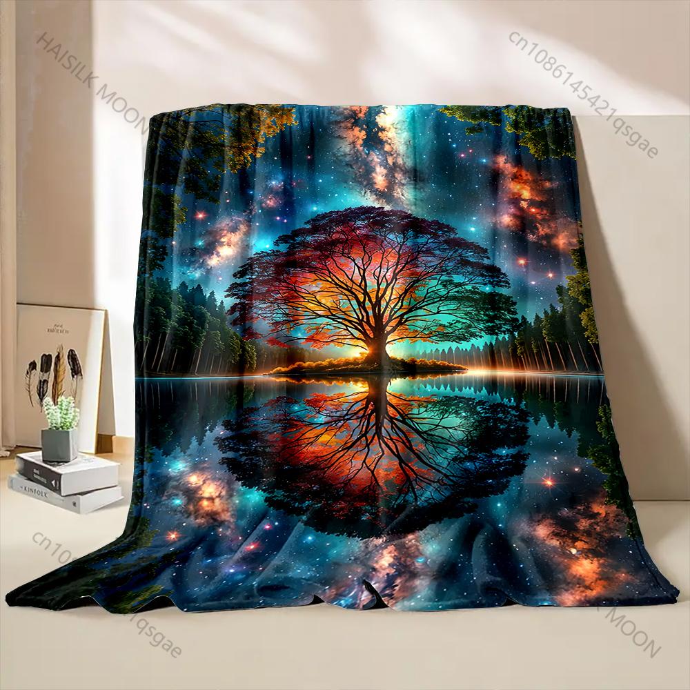 Multiple sizes Tree in Galaxy Sky Reflection Print Blanket Warm Soft for Children Adults Luxury Gifts Home Sofa Travel Camping 75x90cm
Multiple sizes Tree in Galaxy Sky Reflection Print Blanket Warm Soft for Children Adults Luxury Gifts Home Sofa Travel Camping 75x90cm