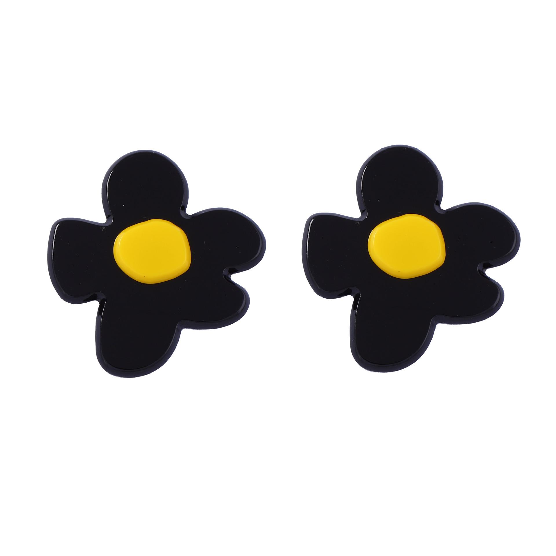 Fashionable and cute acrylic cartoon flower stud earrings are versatile and casual daily commuting earrings for women
Fashionable and cute acrylic cartoon flower stud earrings are versatile and casual daily commuting earrings for women