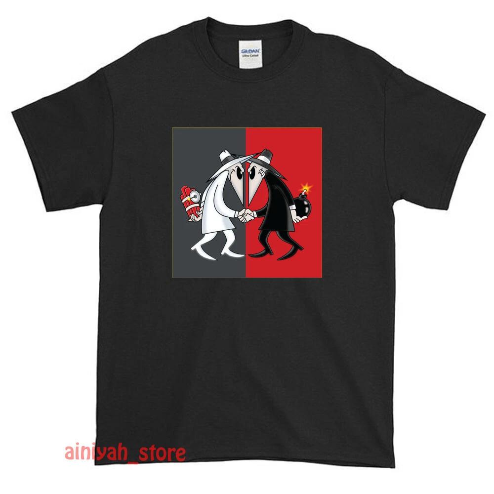 New Spy Vs Spy Cartoon Logo Men s Funny T shirt USA Size S-XXL M
New Spy Vs Spy Cartoon Logo Men s Funny T shirt USA Size S-XXL M