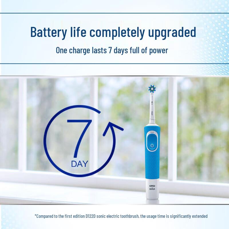 Oral-B D100 Electric Toothbrush
Oral-B D100 Electric Toothbrush