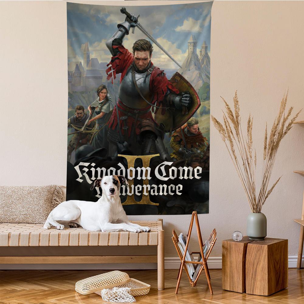 Game Kingdom Come Deliverance 2 Cartoon Tapestry Art Science Fiction Room Home Decor Wall Hanging Sheets 74x94cm(29x37in)
Game Kingdom Come Deliverance 2 Cartoon Tapestry Art Science Fiction Room Home Decor Wall Hanging Sheets 74x94cm(29x37in)