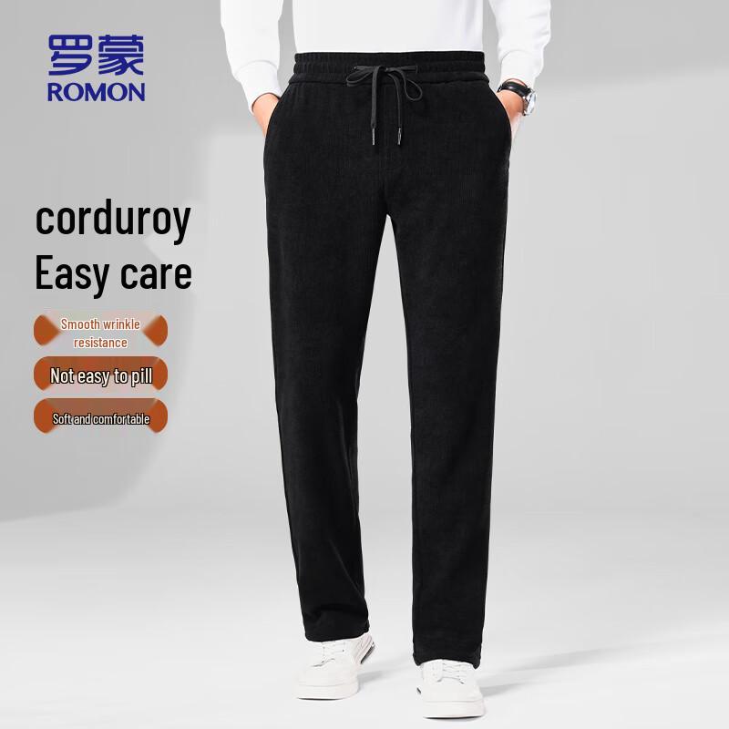 ROMON Men s Thick Warm Business Casual Straight-Leg Pants 921H 4XL (195)
ROMON Men s Thick Warm Business Casual Straight-Leg Pants 921H 4XL (195)