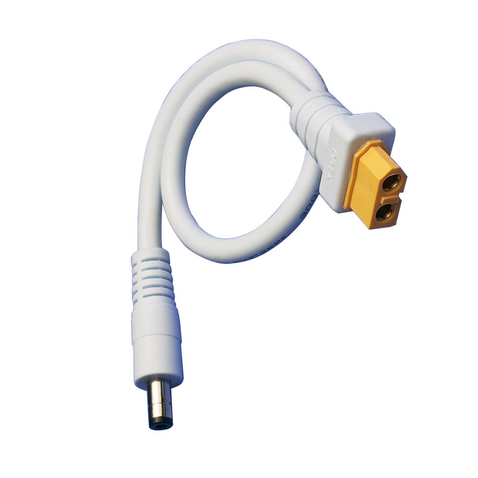 Кабель-адаптер живлення XT60 Мама до DC5.5x2.1мм Тато для пристроїв з високим струмом та дронів Довжина 30см
Кабель-адаптер живлення XT60 Мама до DC5.5x2.1мм Тато для пристроїв з високим струмом та дронів Довжина 30см