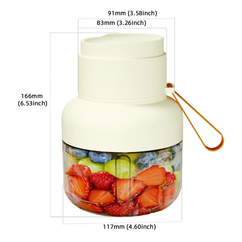 Vaso exprimidor portátil de gran capacidad para zumos y batidos frescos
Vaso exprimidor portátil de gran capacidad para zumos y batidos frescos