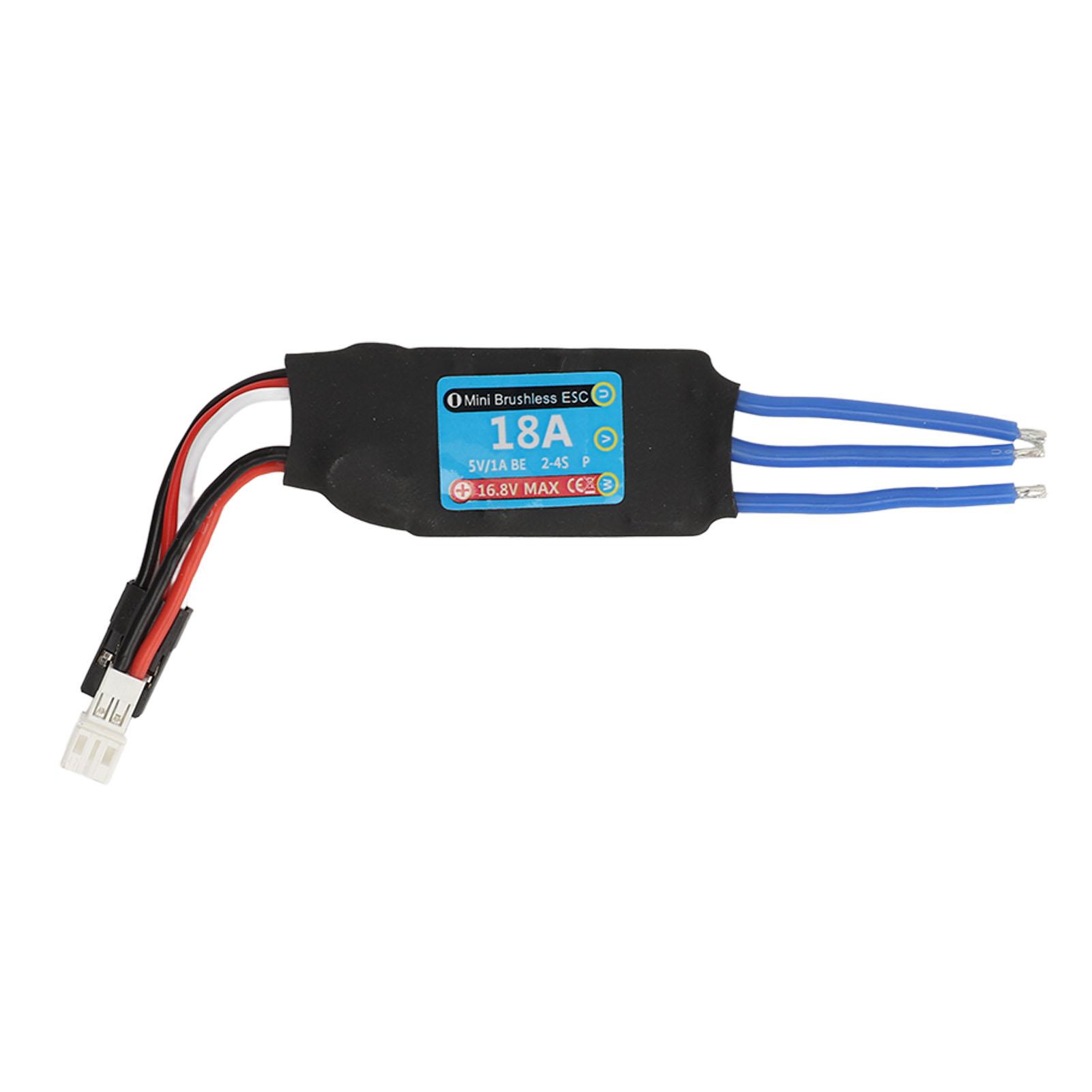 18A Mini Brushless ESC Electric Speed Controller with White PH2.0 Female Connector for WLtoys K989
18A Mini Brushless ESC Electric Speed Controller with White PH2.0 Female Connector for WLtoys K989