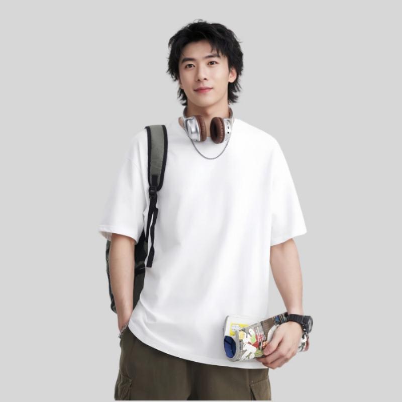 Men Solid Color Loose Fit Short Sleeve Casual T Shirt M белый
Men Solid Color Loose Fit Short Sleeve Casual T Shirt M белый