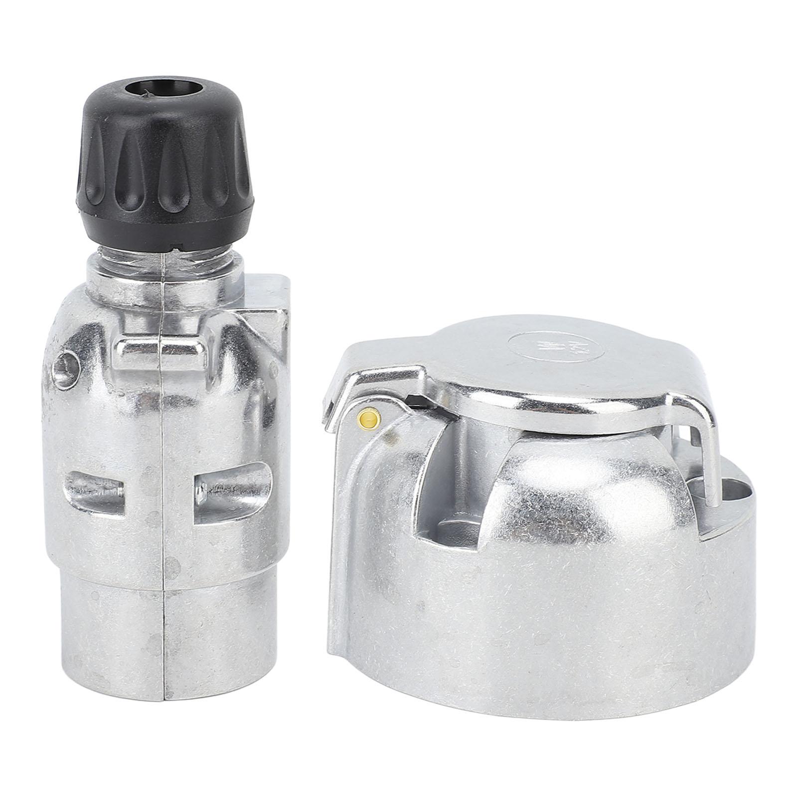 Комплект розетки вилки прицепа Алюминиевый сплав DC12V 7-контактный штекер Розетка Разъем для проводки Комплект адаптера для автодомов Судов
Комплект розетки вилки прицепа Алюминиевый сплав DC12V 7-контактный штекер Розетка Разъем для проводки Комплект адаптера для автодомов Судов