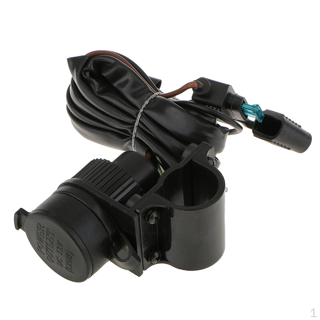 12V Car Motorcycle Lighter Plug Outlet with Bracket
12V Car Motorcycle Lighter Plug Outlet with Bracket