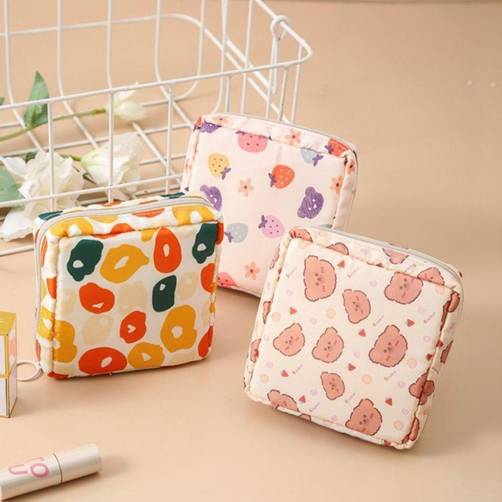 Korean Style Sanitary Napkin Storage Bag Cartoon Design Data Cable Storage Bag Student A
Korean Style Sanitary Napkin Storage Bag Cartoon Design Data Cable Storage Bag Student A