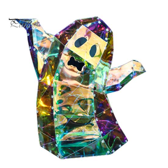 Призматические переливающиеся светодиодные огни-призраки, ночник-призрак на Хэллоуин, красочные украшения для дома и вечеринки, настольная фигурка A
Призматические переливающиеся светодиодные огни-призраки, ночник-призрак на Хэллоуин, красочные украшения для дома и вечеринки, настольная фигурка A