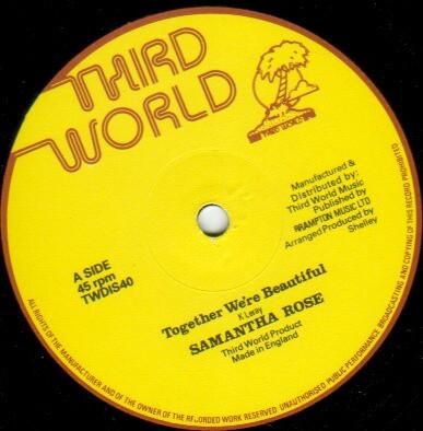 12inch Record SAMANTHA ROSE SONNY BINNS Together Were Beautiful Never Yo TWDIS40 Third World 1980 UK Reggae Ska Dub Used
12inch Record SAMANTHA ROSE SONNY BINNS Together Were Beautiful Never Yo TWDIS40 Third World 1980 UK Reggae Ska Dub Used