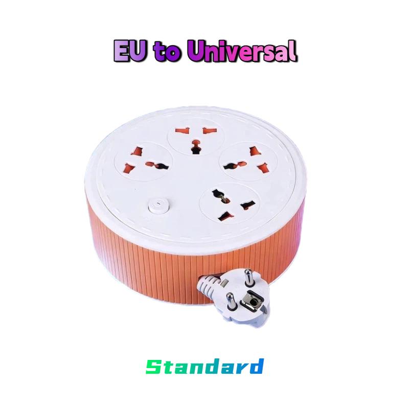 EU Plug Universal Power Strip - 2-Meter Extension Cord, Portable Multi-Socket Outlet, Wall Charger Standard помаранчевий
EU Plug Universal Power Strip - 2-Meter Extension Cord, Portable Multi-Socket Outlet, Wall Charger Standard помаранчевий