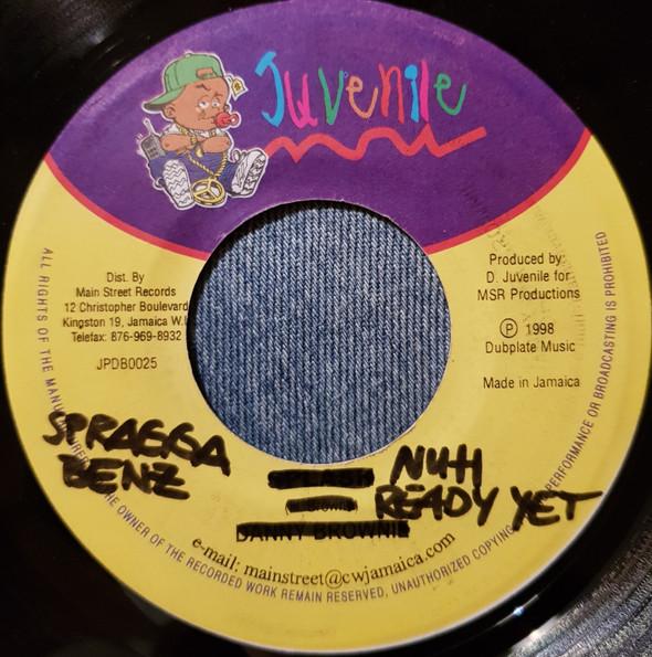 7inch Record SPRAGGA BENZ She Nuh Ready Yet NONE Juvenile Jamaica Reggae Ska Dub Used
7inch Record SPRAGGA BENZ She Nuh Ready Yet NONE Juvenile Jamaica Reggae Ska Dub Used