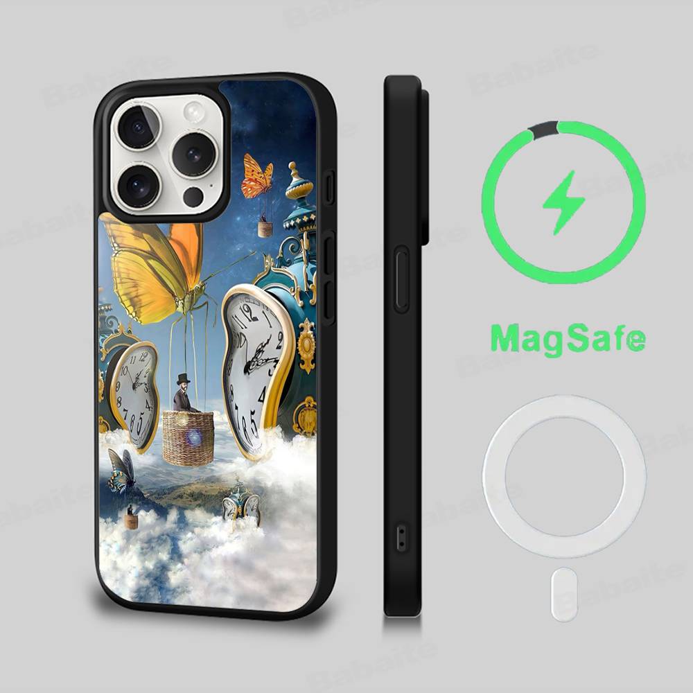 Salvador Dali Art Phone Case Magnetic Case For IPhone 16 14 13 12 11 15 Pro Max Plus For Magsafe Wireless Charge Cover iPhone 11 pro
Salvador Dali Art Phone Case Magnetic Case For IPhone 16 14 13 12 11 15 Pro Max Plus For Magsafe Wireless Charge Cover iPhone 11 pro