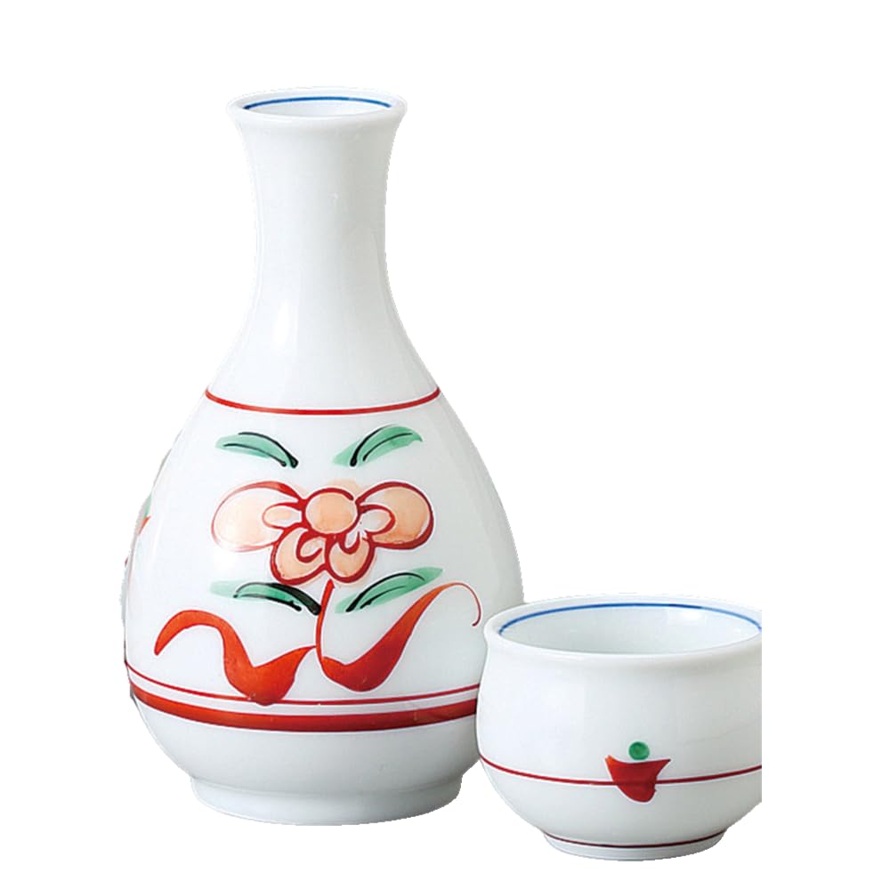 Sake Cup Set Sake Kuri Ochoko Set Diameter x Height 240ml Red Painted Flower Pattern Large Sake Kuri Set Pottery Mino Ware Hot Sake Hot Bottle Cold
Sake Cup Set Sake Kuri Ochoko Set Diameter x Height 240ml Red Painted Flower Pattern Large Sake Kuri Set Pottery Mino Ware Hot Sake Hot Bottle Cold