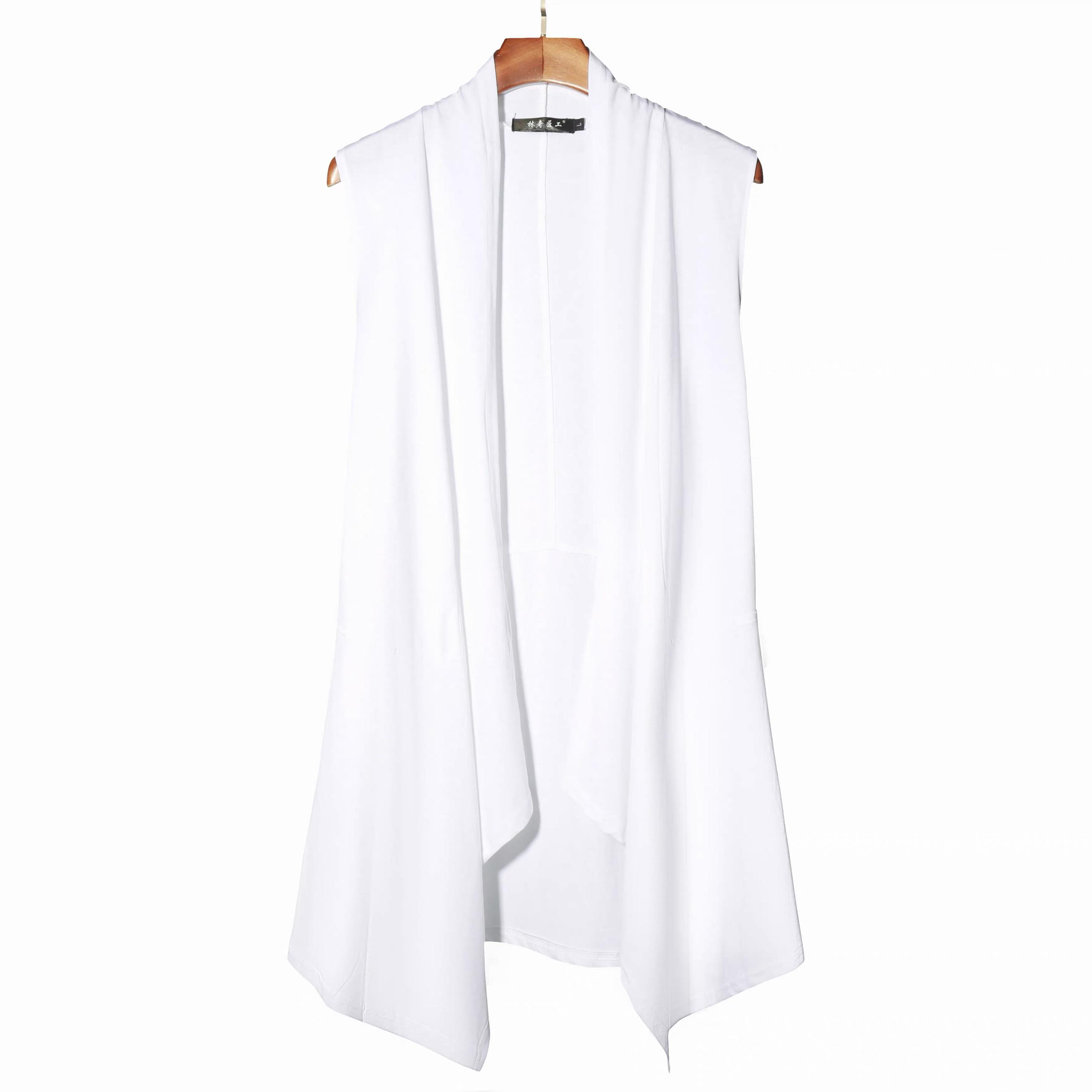 Good Quality Spring Summer Vintage Goth Punk Long Vest Cloak Man Woman Fashion Black White Sleeveless Waistcoat Cardigan XXXL білий
Good Quality Spring Summer Vintage Goth Punk Long Vest Cloak Man Woman Fashion Black White Sleeveless Waistcoat Cardigan XXXL білий