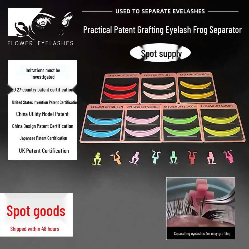 New Silicone Eyelash Separator & Perming Pads - 1 Pair Eyelash Extension Tool. 1 base, 1 pad
New Silicone Eyelash Separator & Perming Pads - 1 Pair Eyelash Extension Tool. 1 base, 1 pad