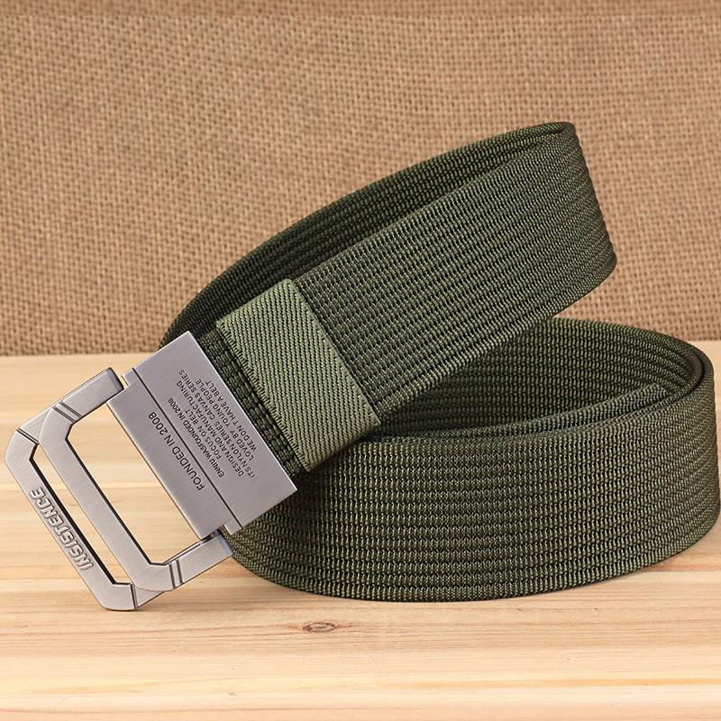 TUSHI Trendy Canvas Trousers Belt Thirteen Pits Nylon Men s Double Loop Buckle Casual All-match 120cm
TUSHI Trendy Canvas Trousers Belt Thirteen Pits Nylon Men s Double Loop Buckle Casual All-match 120cm