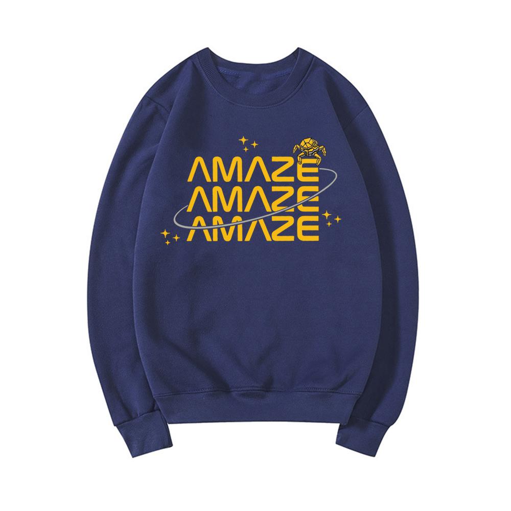 Amaze Amaze Amaze Sweatshirt Project Hail Mary Rocky Sweatshirt Unisex Long Sleeve Crewneck Pullovers Book Lovers Gift Hoodie XXXL темно-синього кольору
Amaze Amaze Amaze Sweatshirt Project Hail Mary Rocky Sweatshirt Unisex Long Sleeve Crewneck Pullovers Book Lovers Gift Hoodie XXXL темно-синього кольору