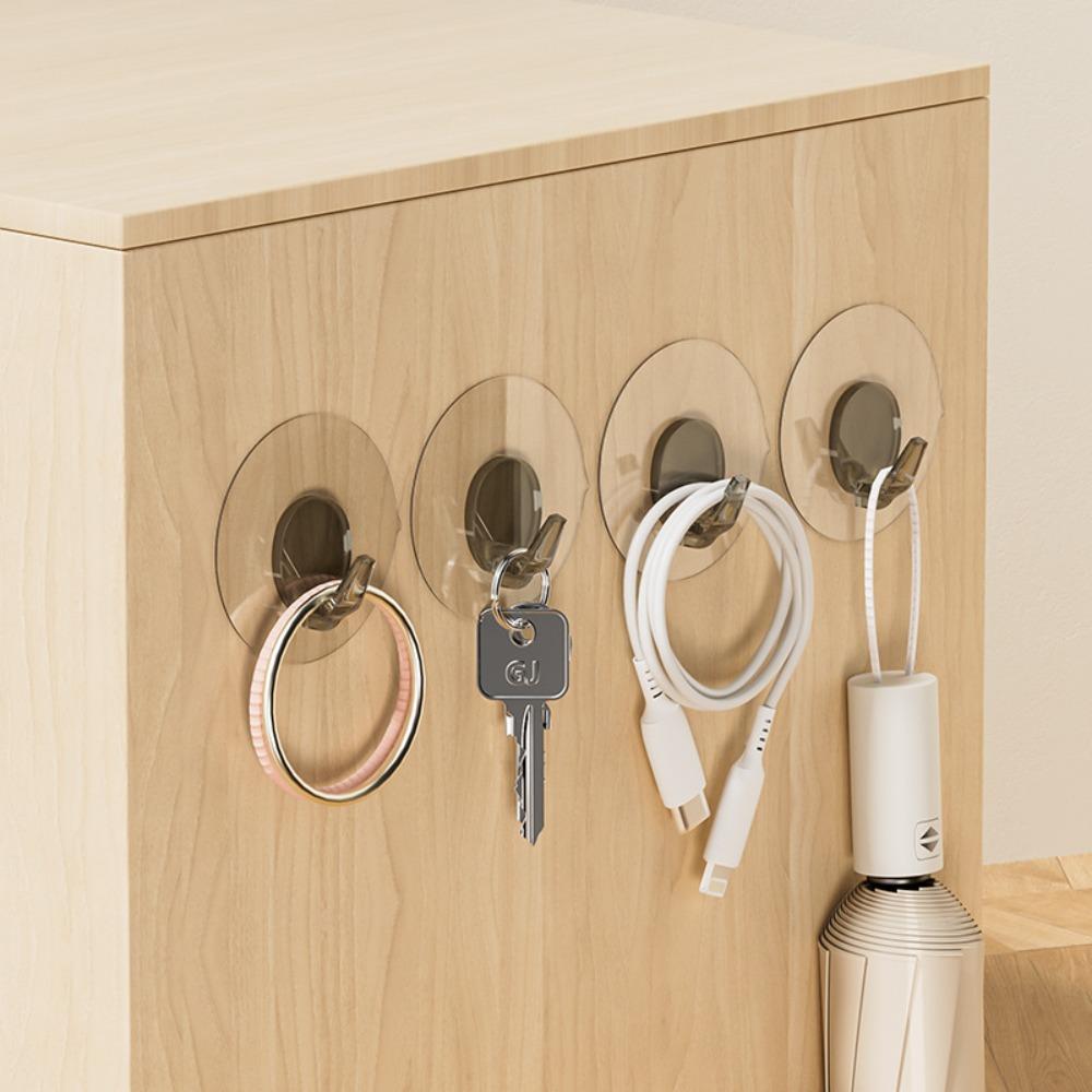 Punch-free Self-Adhesive Hook Delicate Coat Rack Convenient Key Hangers Storage Kitchen Supplies
Punch-free Self-Adhesive Hook Delicate Coat Rack Convenient Key Hangers Storage Kitchen Supplies