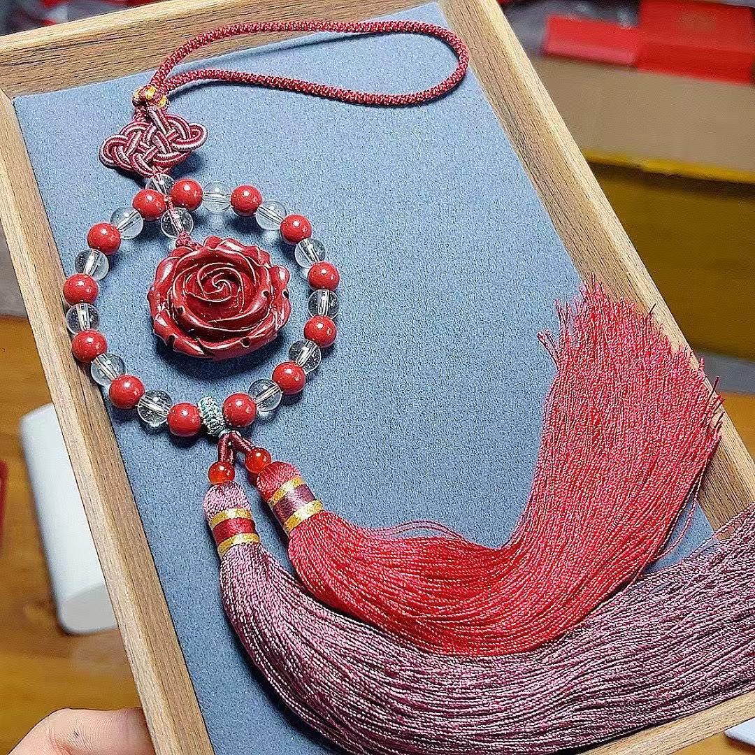 Elegant Vermilion Purple Tassel Rose Pendant for Cars киноварь/песочный
Elegant Vermilion Purple Tassel Rose Pendant for Cars киноварь/песочный