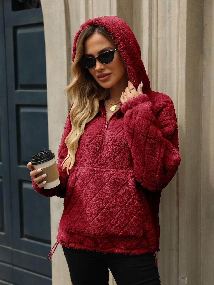 Осень и Зима Новая Женская Свободная Толстовка-Пуловер с Мягким и Теплым На ощупь, с Капюшоном и Плюшем 2XL красный
Осень и Зима Новая Женская Свободная Толстовка-Пуловер с Мягким и Теплым На ощупь, с Капюшоном и Плюшем 2XL красный