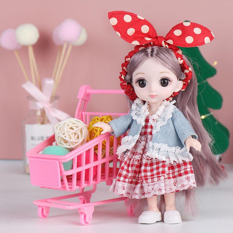 16-сантиметровая кукла Барби Принцесса Одевалка Девочка Сбитая с толку Игрушка Подарочная Кукла День Рождения 
16-сантиметровая кукла Барби Принцесса Одевалка Девочка Сбитая с толку Игрушка Подарочная Кукла День Рождения