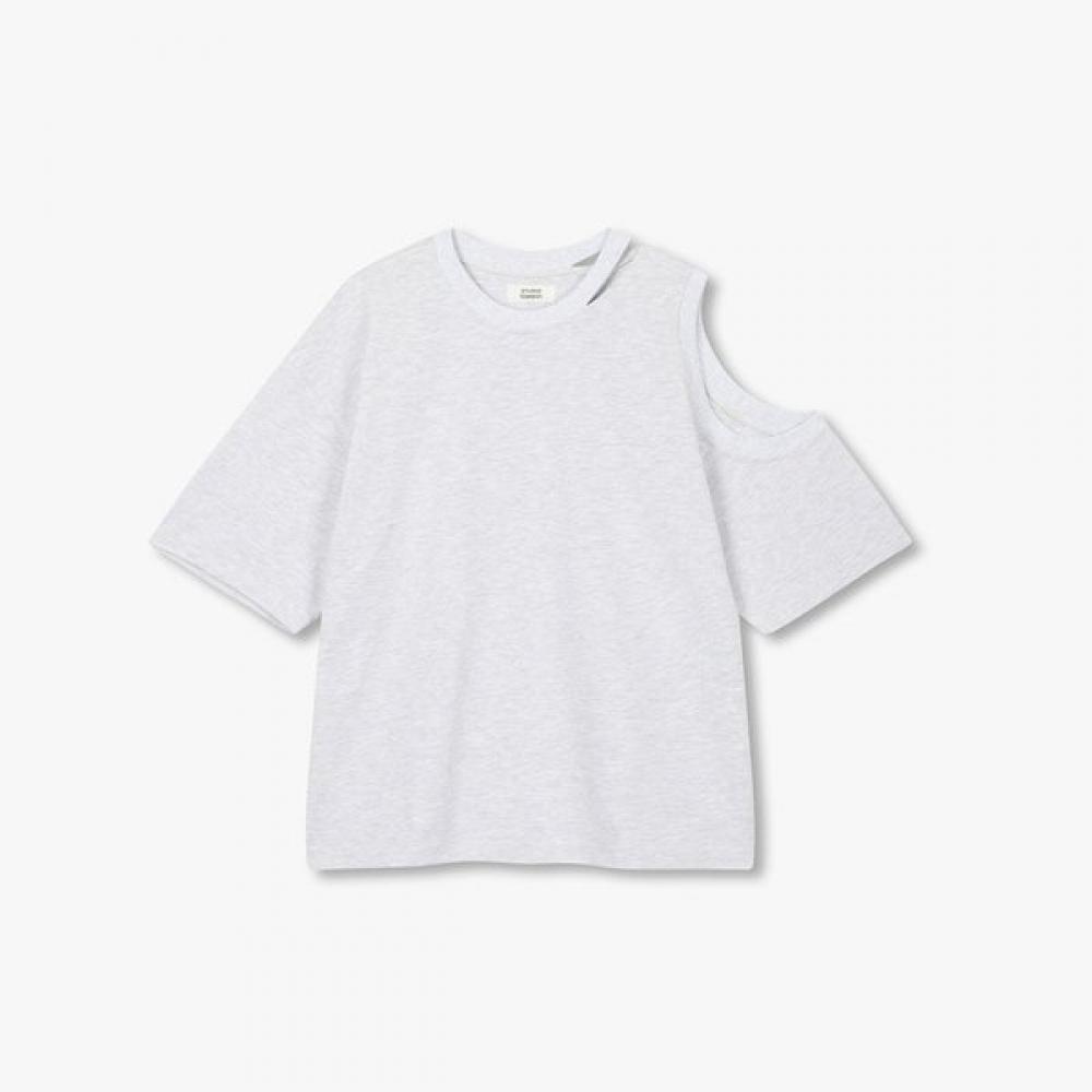 STudio Tomboy Oversized T shirT wiTh sliT deTail 9106222215cT melange light gray/OS
STudio Tomboy Oversized T shirT wiTh sliT deTail 9106222215cT melange light gray/OS