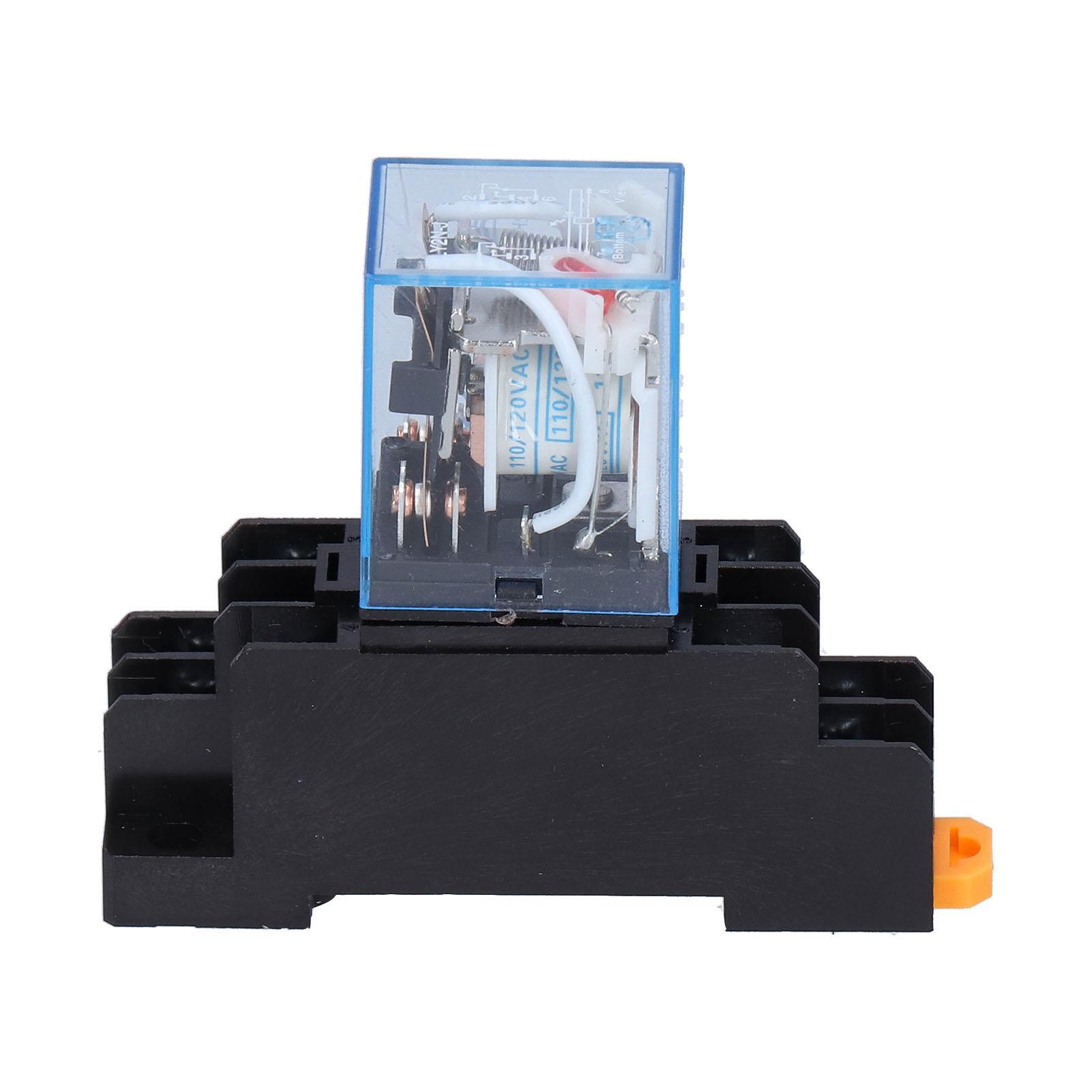 LY2NJ 8 Pins Electromagnetic Power Relays with Socket Base Indicator Light for Motors Industrial
LY2NJ 8 Pins Electromagnetic Power Relays with Socket Base Indicator Light for Motors Industrial