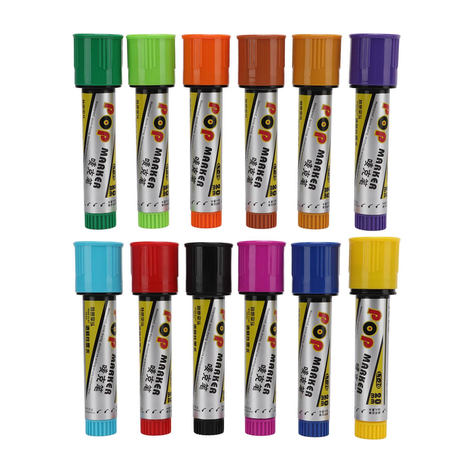 12 шт. маркеров Posca Paint, безопасные, широко применяемые, быстросохнущие, водостойкие, удобные, дизайнерские маркеры для
12 шт. маркеров Posca Paint, безопасные, широко применяемые, быстросохнущие, водостойкие, удобные, дизайнерские маркеры для