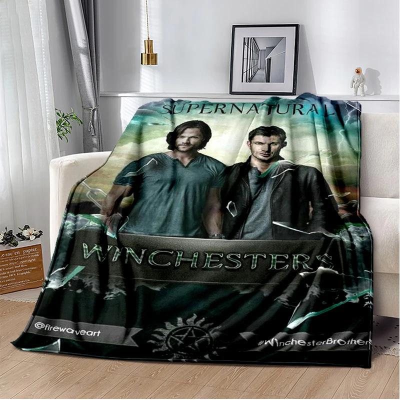 Supernatural join the hunt Throws Blanket Sofa Hiking Picnic Super Soft Quilt Fashion Bed Thermal Flannel Blanket birthday gift 80x120cm
Supernatural join the hunt Throws Blanket Sofa Hiking Picnic Super Soft Quilt Fashion Bed Thermal Flannel Blanket birthday gift 80x120cm