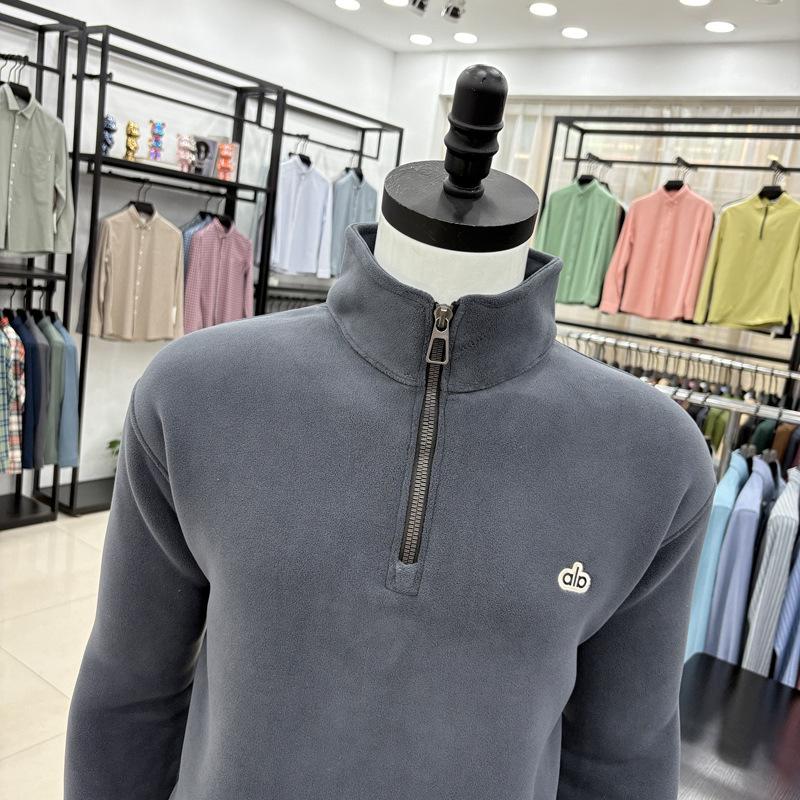 Men s Winter Warm Half-Zip Stand Collar Velvet Hoodie - European & American Casual Outdoor Style L
Men s Winter Warm Half-Zip Stand Collar Velvet Hoodie - European & American Casual Outdoor Style L