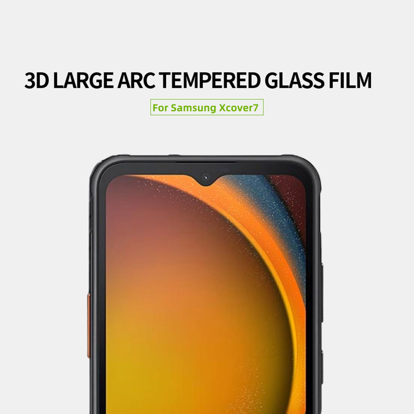 MOFI JK 3D Tempered Glass Film-1 for Samsung Galaxy Xcover7 Screen Protector 3D Curved Edge Clear Film Type A 
MOFI JK 3D Tempered Glass Film-1 for Samsung Galaxy Xcover7 Screen Protector 3D Curved Edge Clear Film Type A